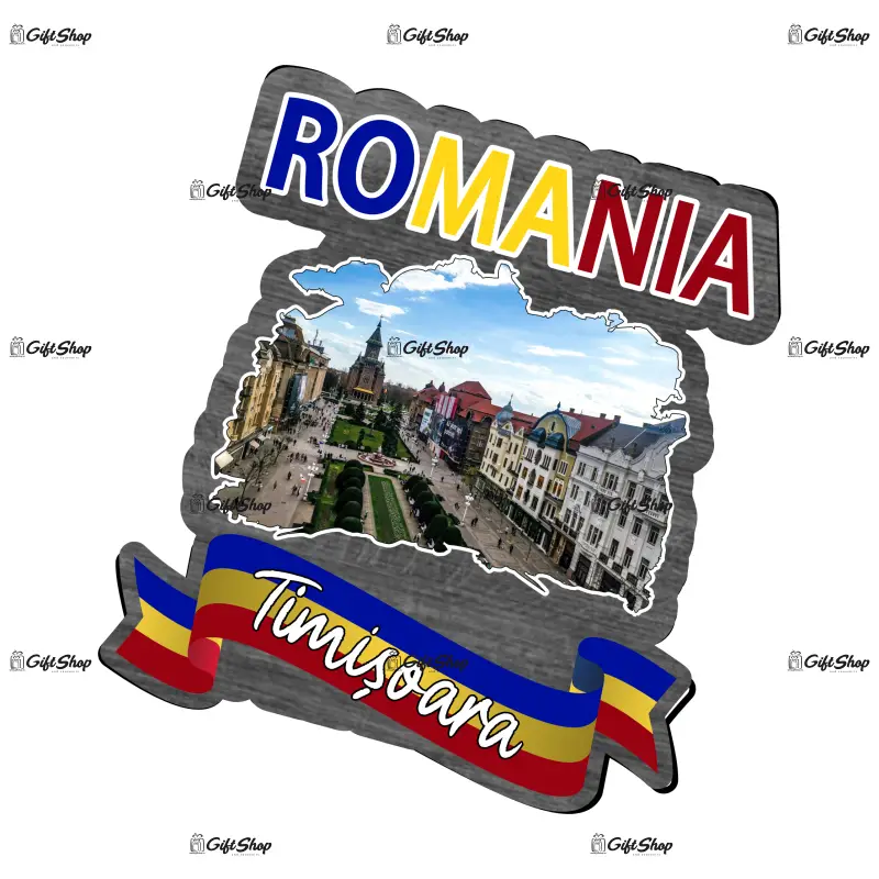 Timisoara romania, magnet frigider mgs161